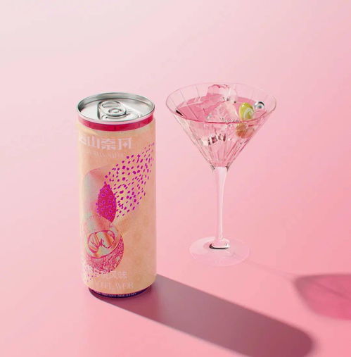 国潮风酒饮品的品牌设计,这么抽象的插画你看得懂吗